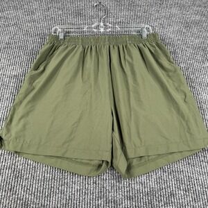 Mier Mens Shorts XL Extra Large Green Drawstring Running Pocket Activewear